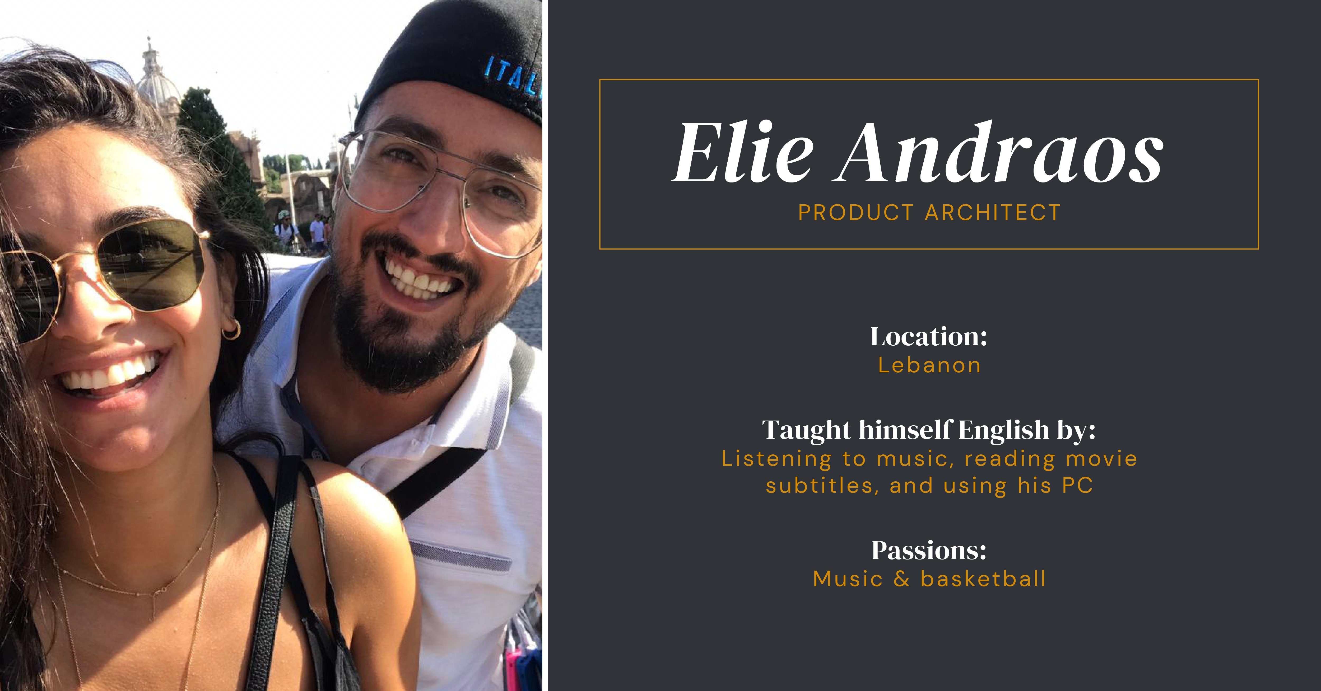 Primitive Employee Spotlight: Elie Andraos