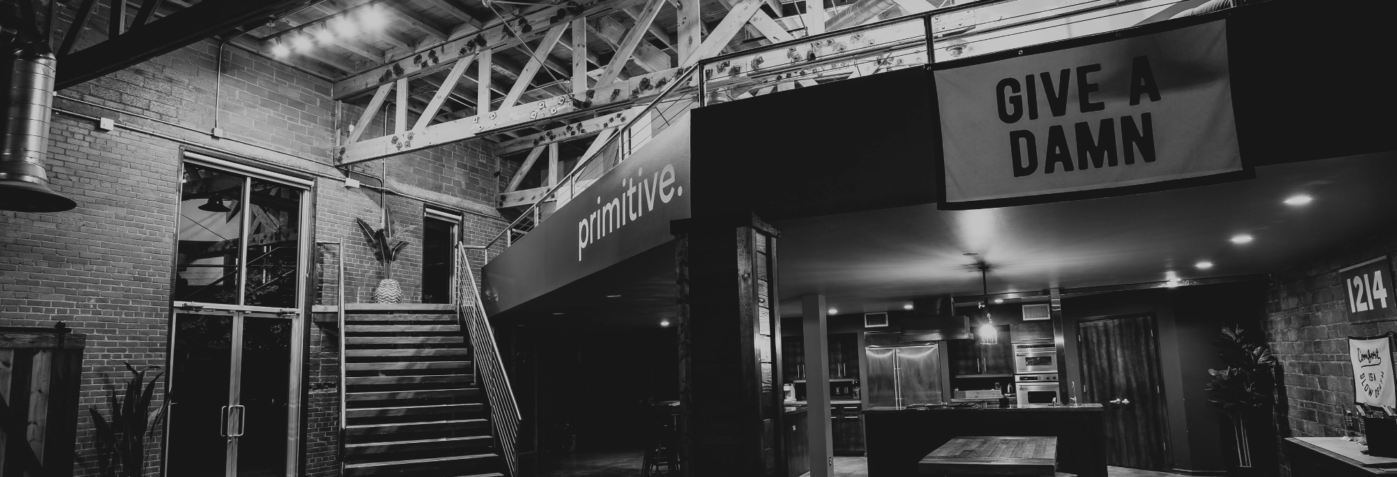 Primitive office building