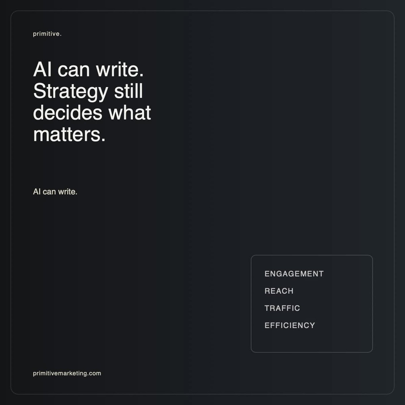 AI-generated social graphic